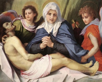 Andrea del Sarto Painting - Lamentation of Christ renaissance mannerism Andrea del Sarto